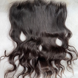 raw indian wavy  13x6 HD lace frontal