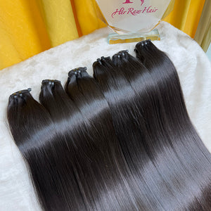 Vietnamese Hair Raw Double Drawn Bone Straight Bundles Deal