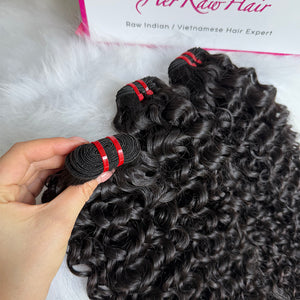 Luxury Virgin hair Cambodian Water wave bundle deals