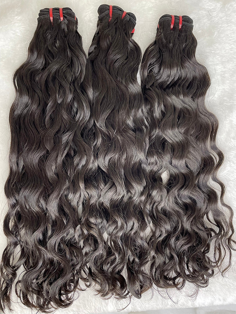 double drawn wavy bundle